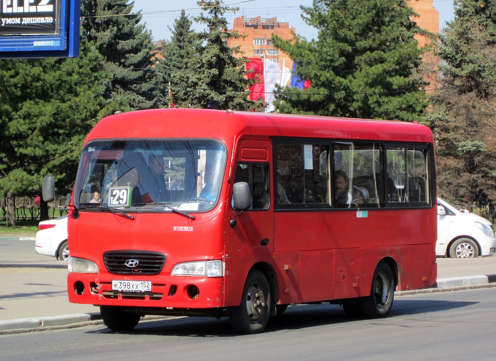 Нижегородская область, Hyundai County SWB C08 (РЗГА) № К 398 ХХ 152