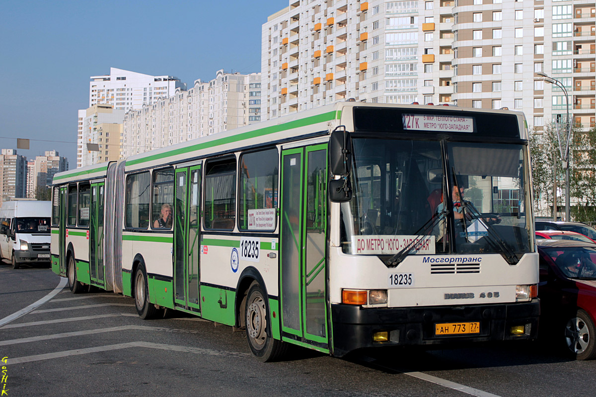 Москва, Ikarus 435.17 № 18235