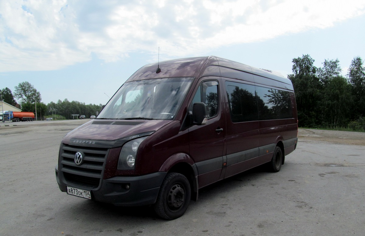 Новосибирская область, Volkswagen Crafter № А 873 ОК 154