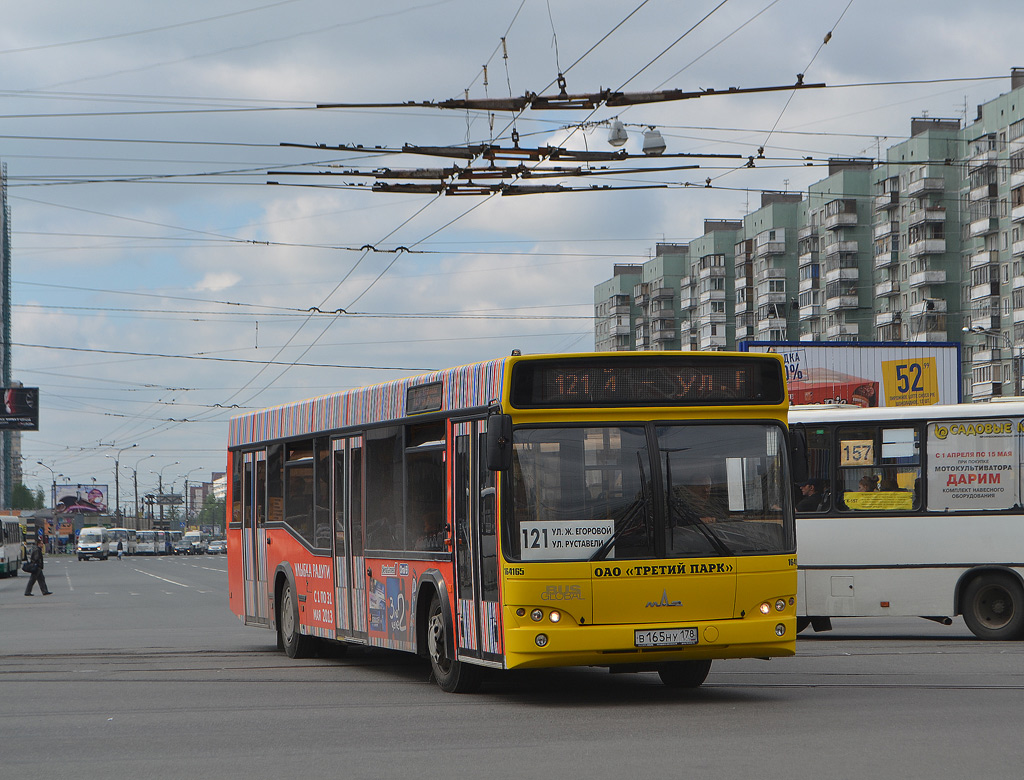 Санкт-Петербург, МАЗ-103.468 № В 165 НУ 178