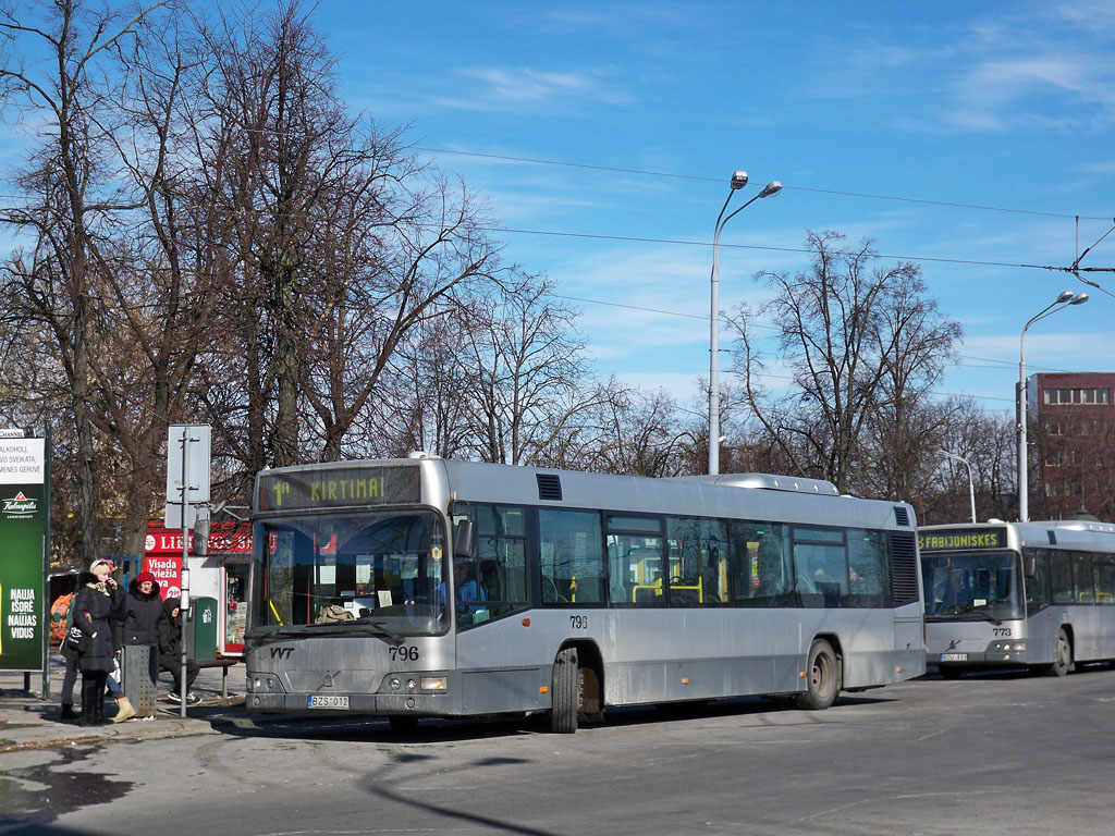 Литва, Volvo 7700 № 796