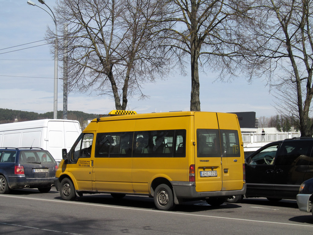 Lithuania, Ford Transit 125T300 # AHE 029