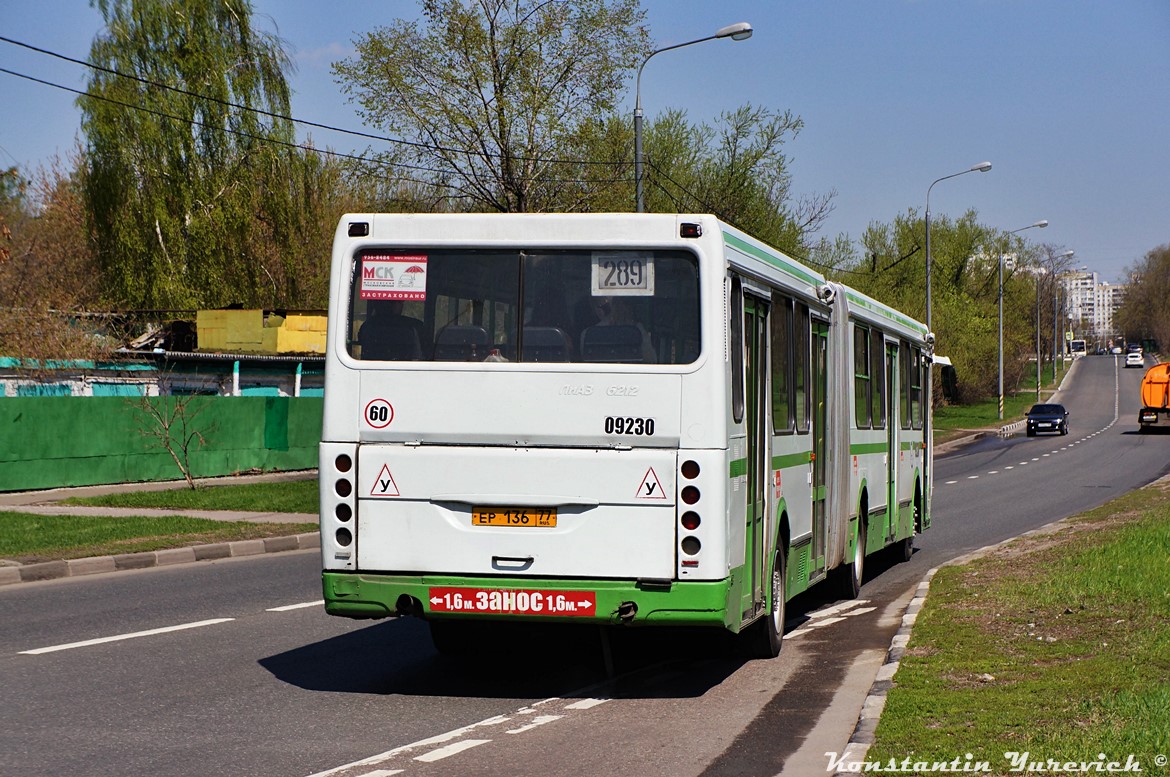 Moskva, LiAZ-6212.00 č. 09230