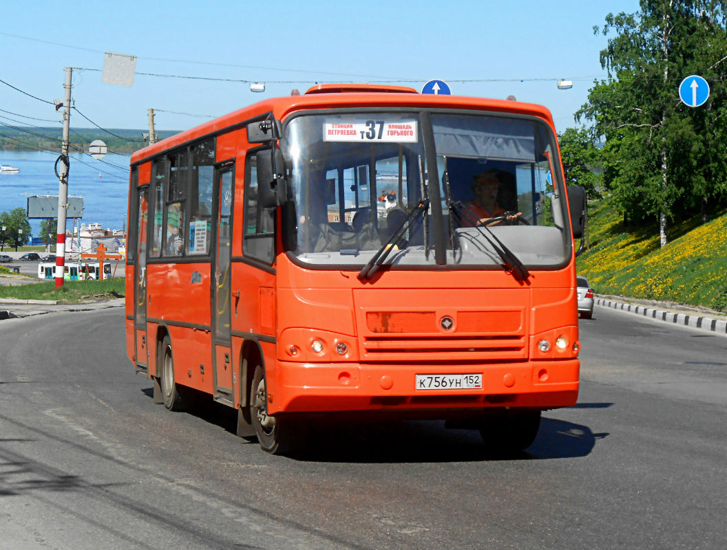 Нижегородская область, ПАЗ-320402-05 № К 756 УН 152