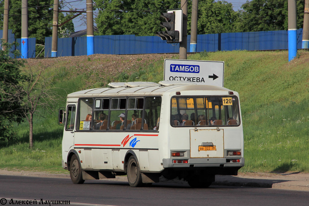 Воронежская область, ПАЗ-4234 № ВВ 322 36