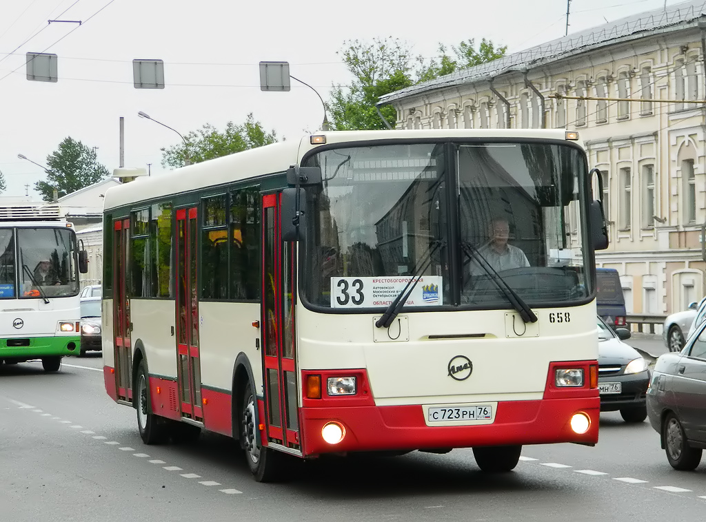 Ярославская область, ЛиАЗ-5256.53 № 658