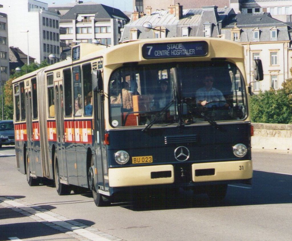 Люксембург, Mercedes-Benz O305G № 31