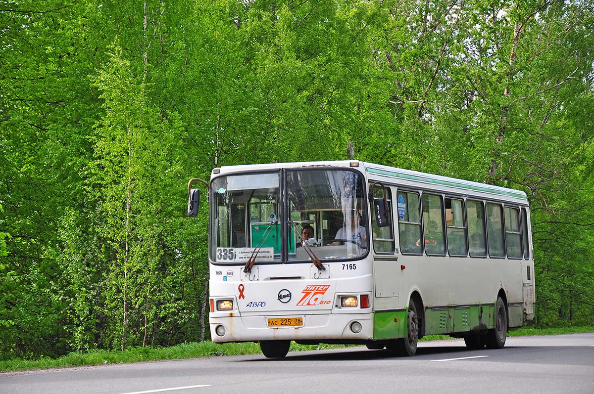 Санкт-Петербург, ЛиАЗ-5256.25 № 7165