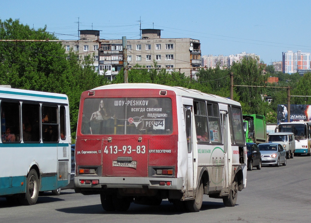 Нижегородская область, ПАЗ-32054 № М 430 АК 152