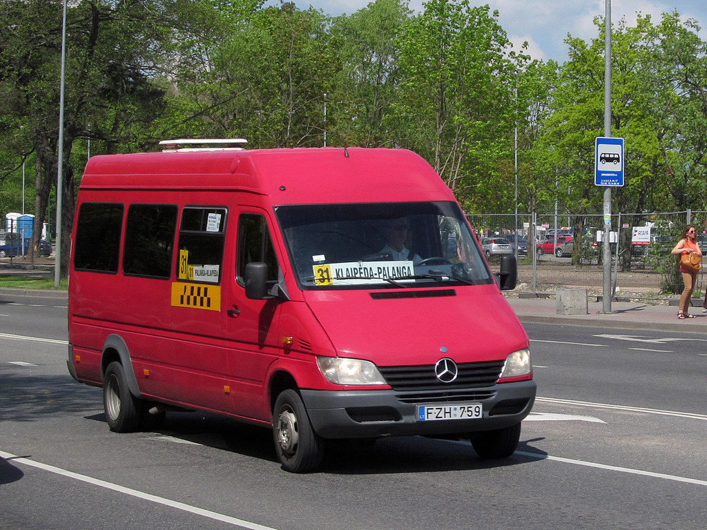 Литва, Mercedes-Benz Sprinter W904 416CDI № 01