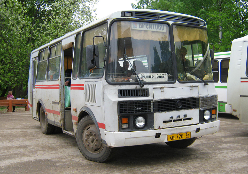 Ярославская область, ПАЗ-32054 № АЕ 728 76