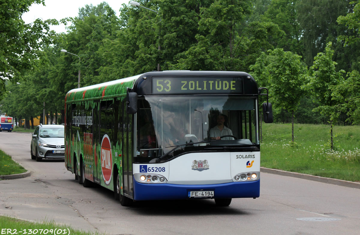 Латвия, Solaris Urbino II 15 № 65208