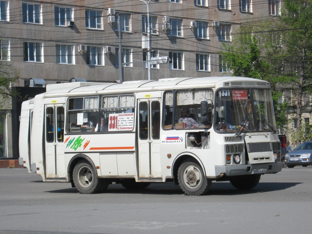 Курганская область, ПАЗ-32054 № В 597 ЕХ 45