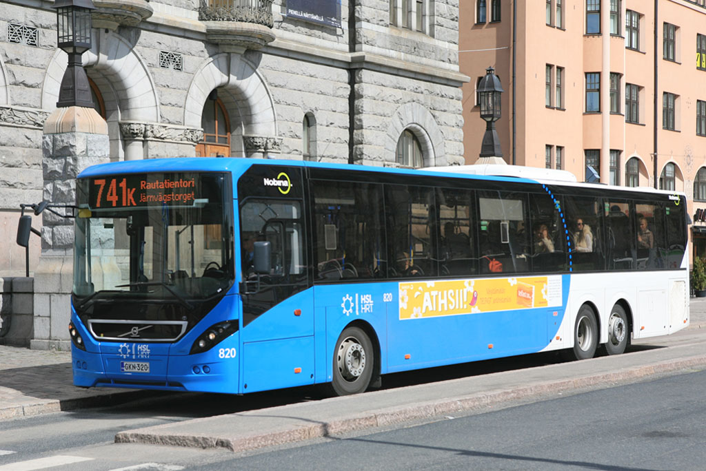 Finlandia, Volvo 8900BLE Nr 820