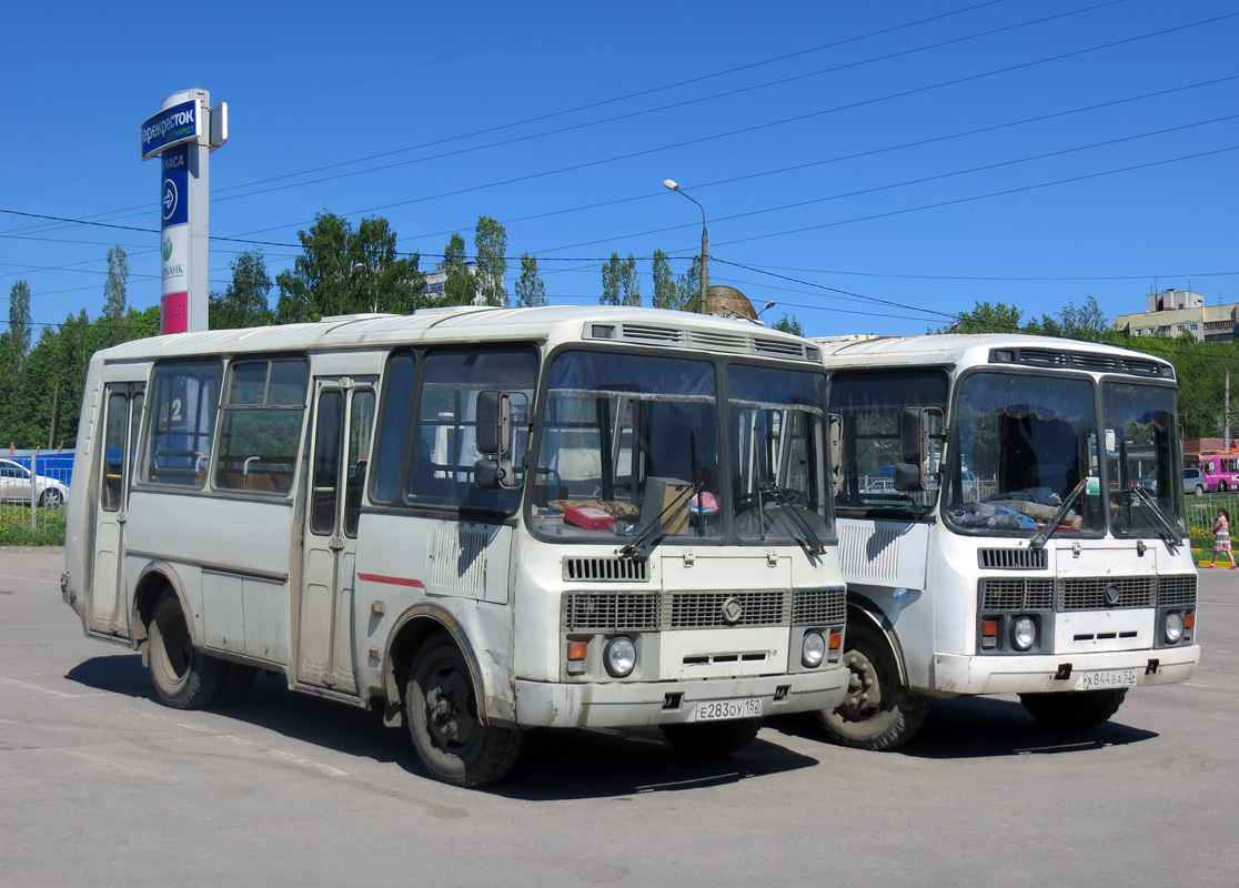 Нижегородская область, ПАЗ-32054 № Е 283 ОУ 152