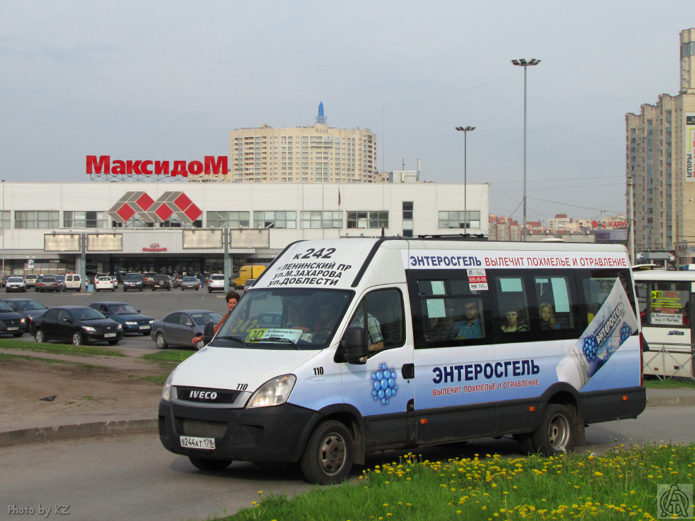 Санкт-Петербург, Нижегородец-2227UT (IVECO Daily) № 110