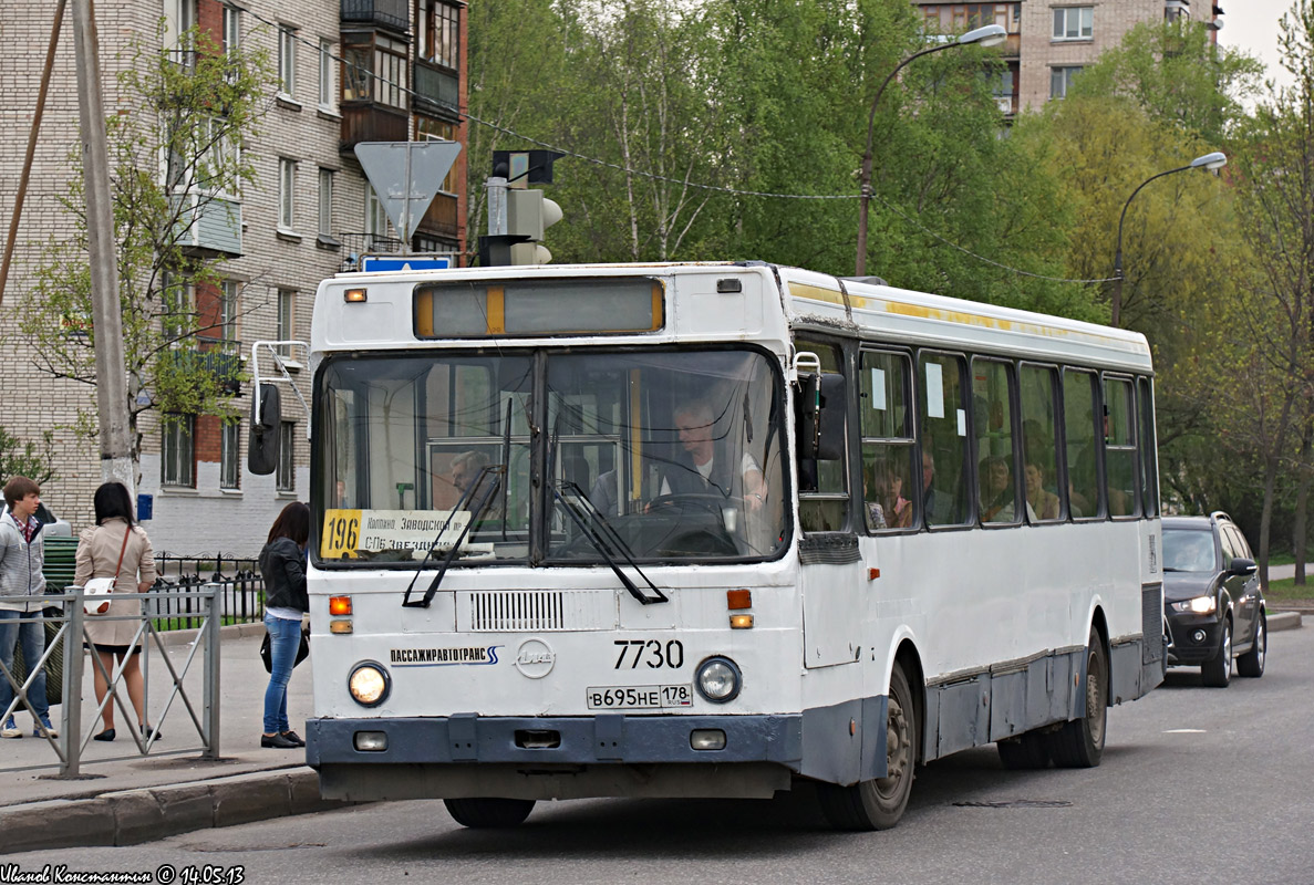 Санкт-Петербург, ЛиАЗ-5256.25 № 7730