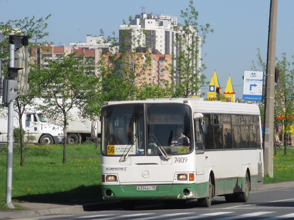 Санкт-Петербург, ЛиАЗ-5256.25 № 7409