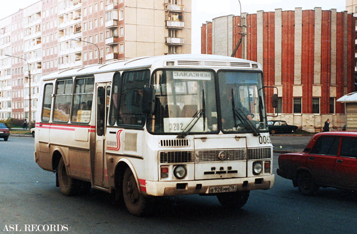 Санкт-Петербург, ПАЗ-3205-110 № 0062