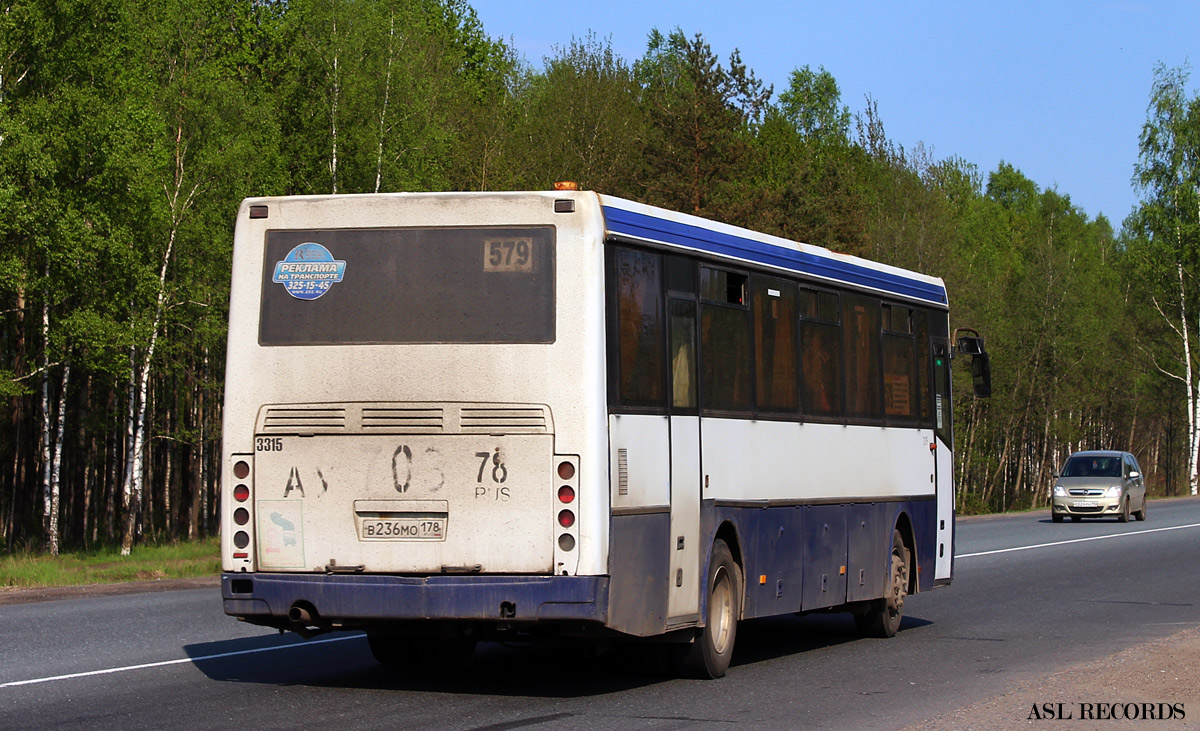 Санкт-Петербург, ЛиАЗ-5256.23-01 (ГолАЗ) № 3315