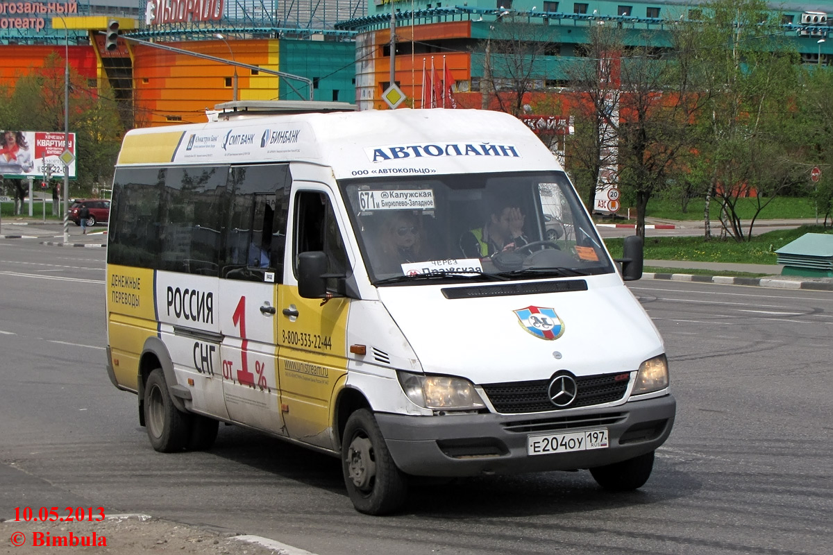 Москва, Самотлор-НН-323770 (MB Sprinter 411CDI) № Е 204 ОУ 197