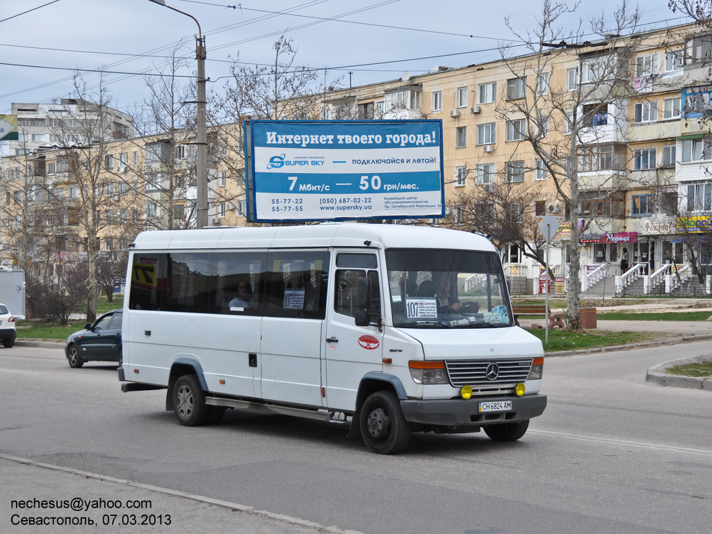 Севастополь, Mercedes-Benz Vario 614D № CH 6824 AM — Фото — Автобусный  транспорт