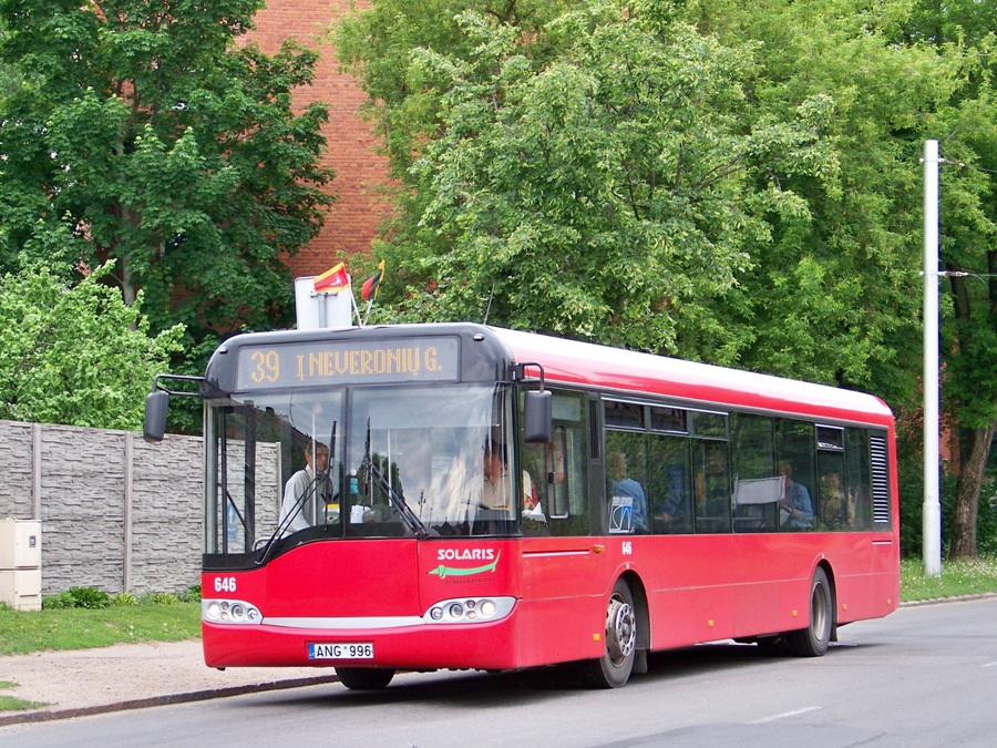 Литва, Solaris Urbino II 12 № 646