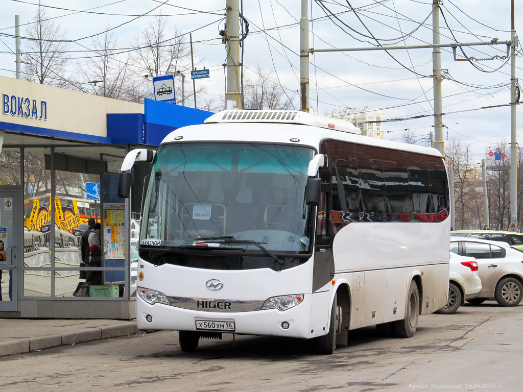 Свердловская область, Higer KLQ6885Q № Х 560 ХМ 96