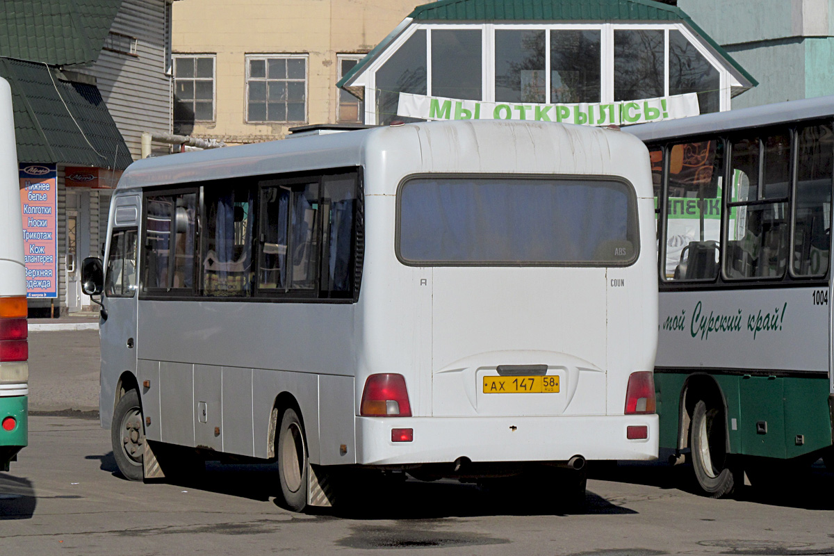 Пензенская область, Hyundai County (группа ТагАЗ) № АХ 147 58