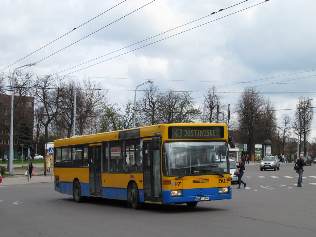 Литва, Mercedes-Benz O405N2 № 502