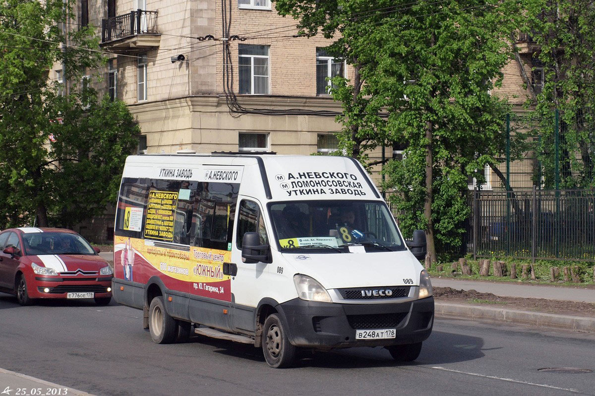 Санкт-Петербург, Нижегородец-2227UT (IVECO Daily) № 089