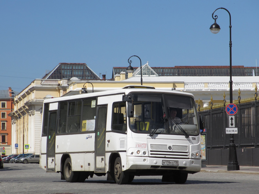 Санкт-Петербург, ПАЗ-320402-03 № 138