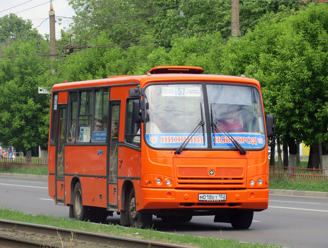 Нижегородская область, ПАЗ-320402-05 № М 018 ЕТ 152