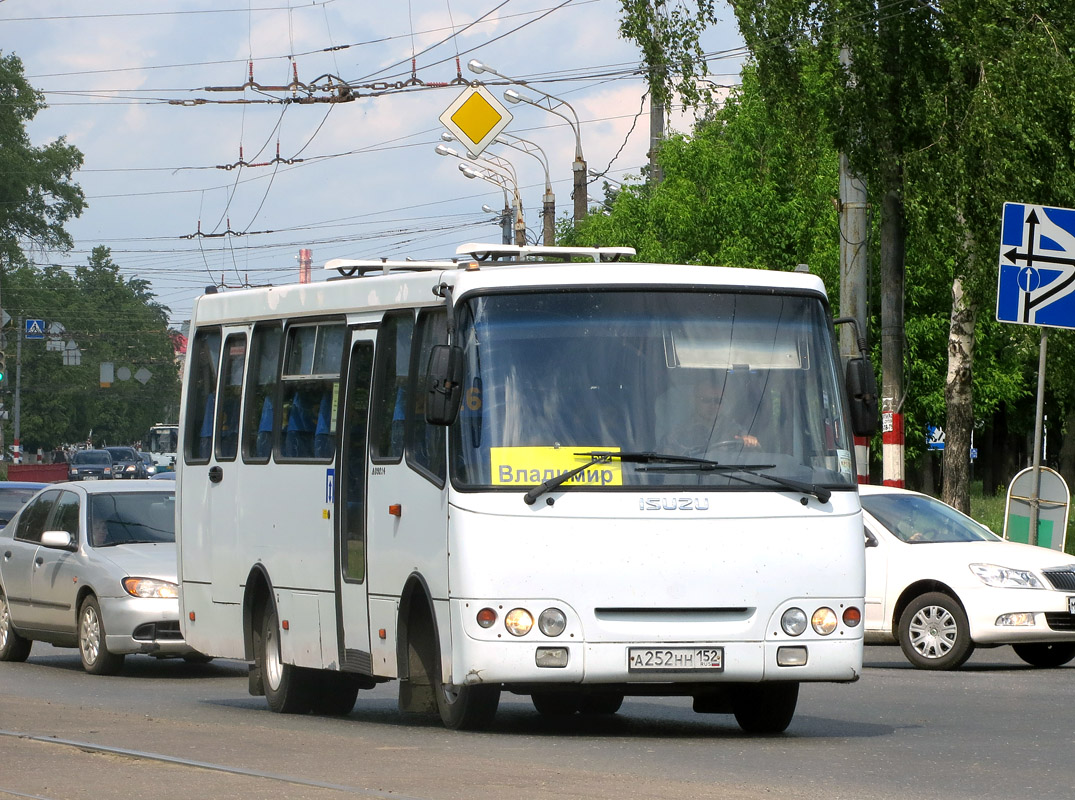 Нижегородская область, ЧА A09214 № А 252 НН 152