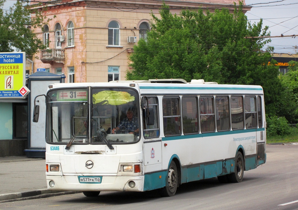 Нижегородская область, ЛиАЗ-5256.25 № 63446