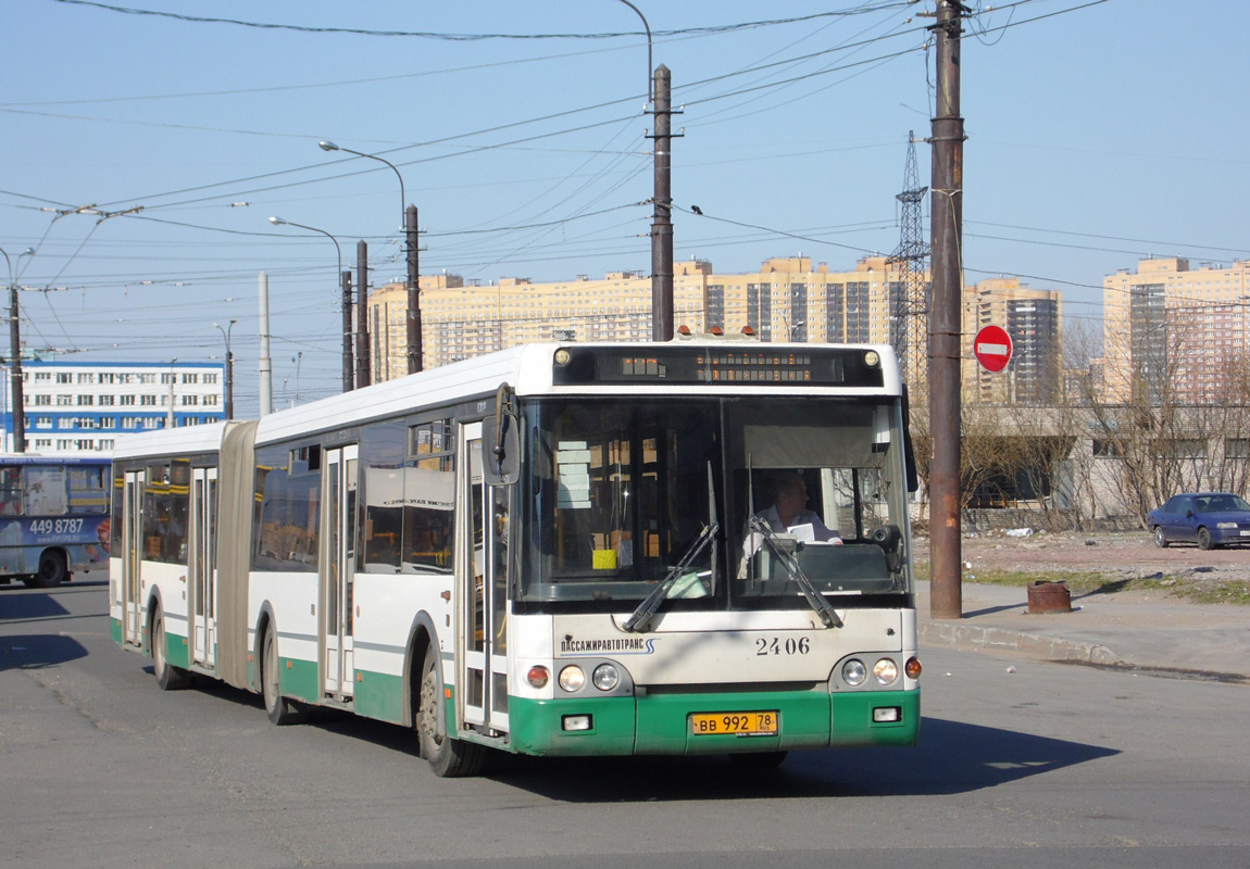 Санкт-Петербург, ЛиАЗ-6213.20 № 2406