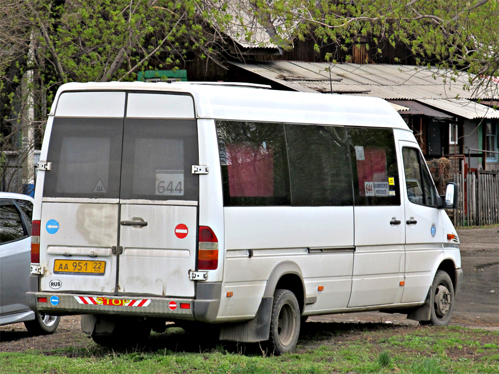 Алтайский край, Mercedes-Benz Sprinter W904 413CDI № АА 951 22