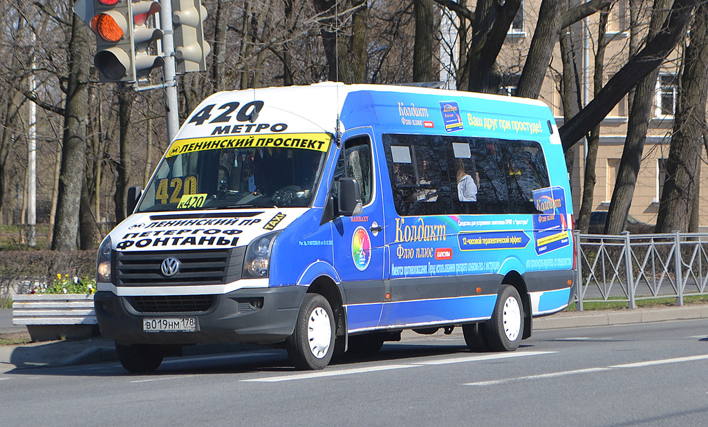 Санкт-Петербург, Артан-2243 (Volkswagen Crafter) № В 019 НМ 178