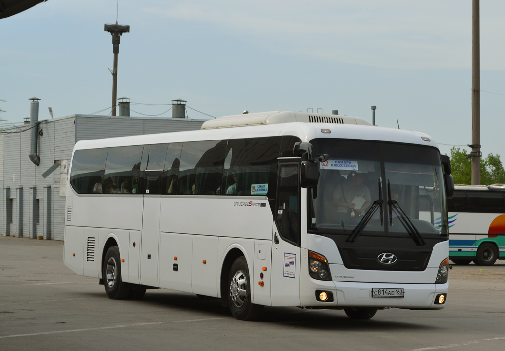 Самарская область, Hyundai Universe Space Luxury № С 814 АЕ 163