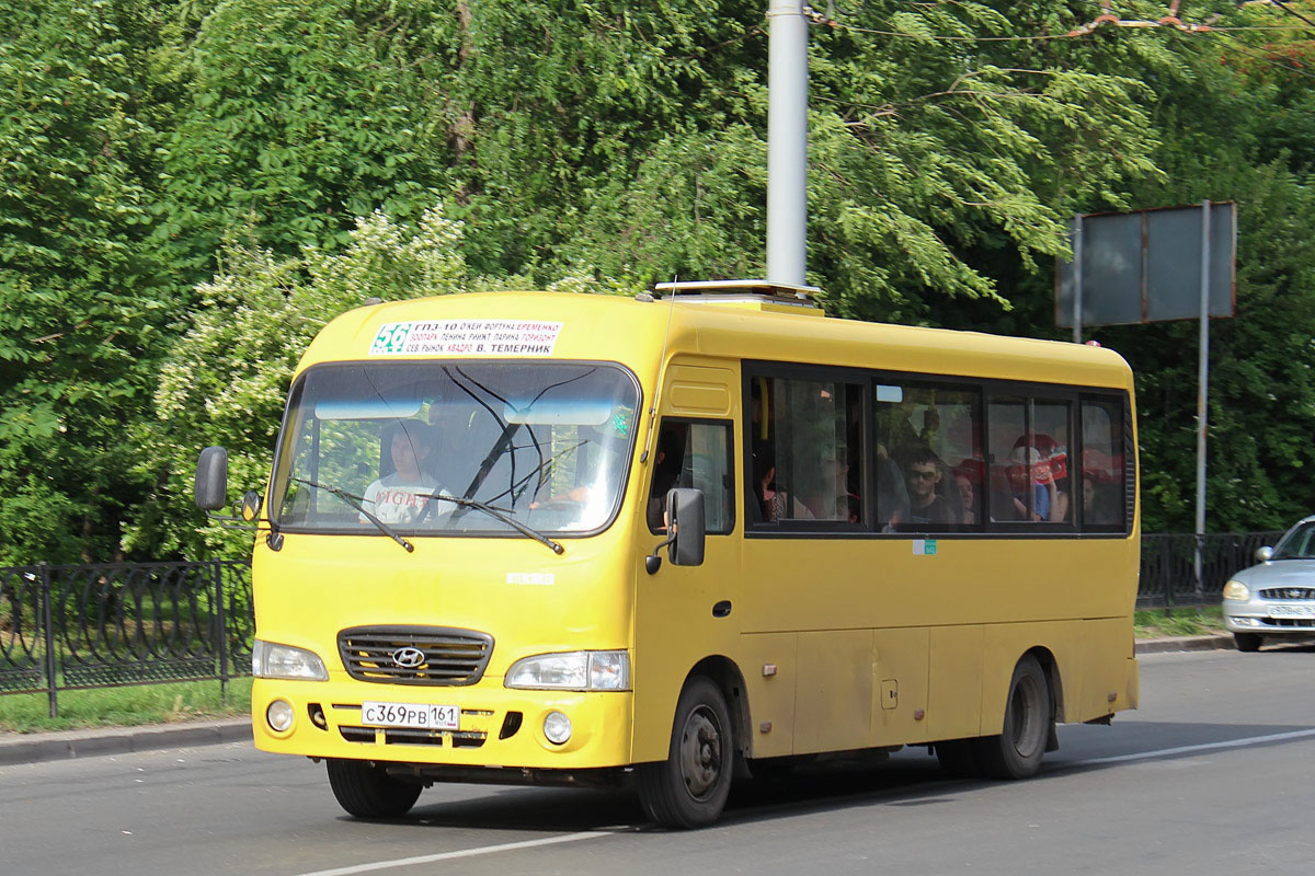 Ростовская область, Hyundai County LWB C11 (ТагАЗ) № С 369 РВ 161