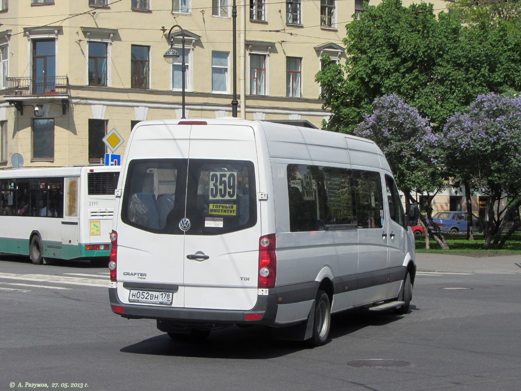 Saint Petersburg, Luidor-22370C (Volkswagen Crafter) # Н 052 ВН 178