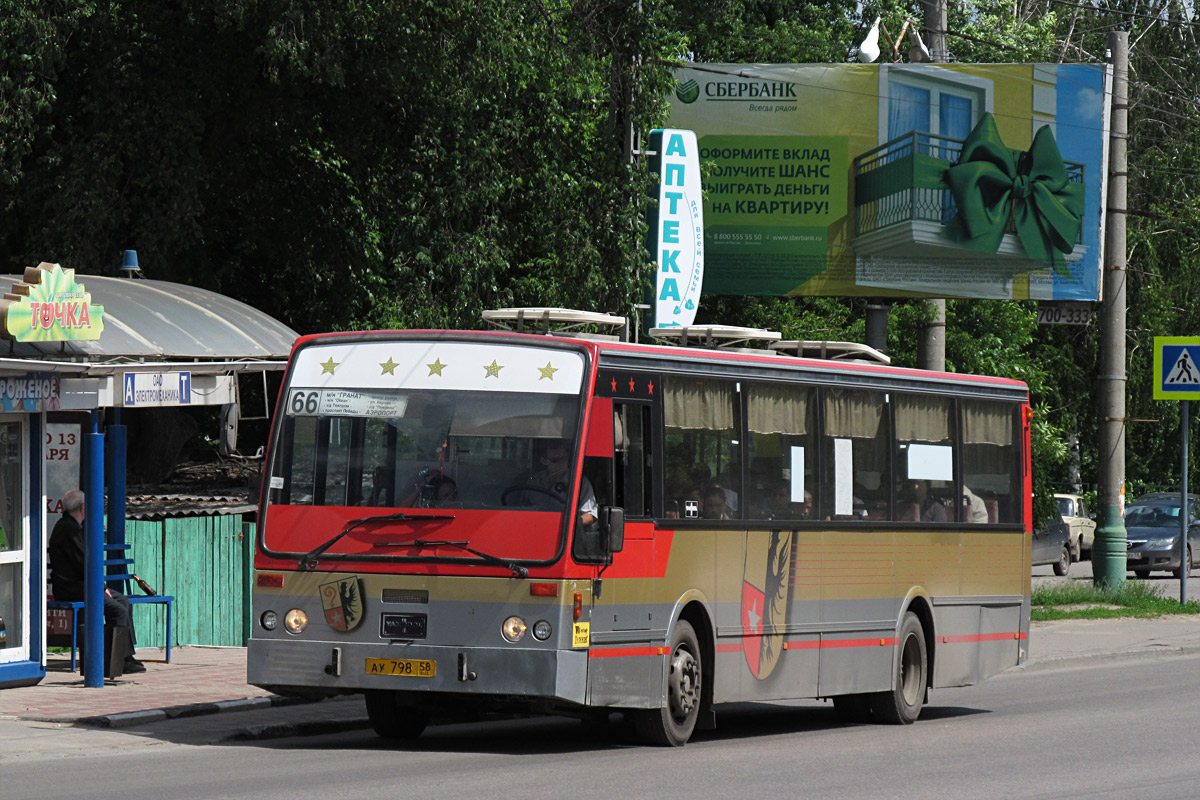 Пензенская область, Van Hool A600 № АУ 798 58