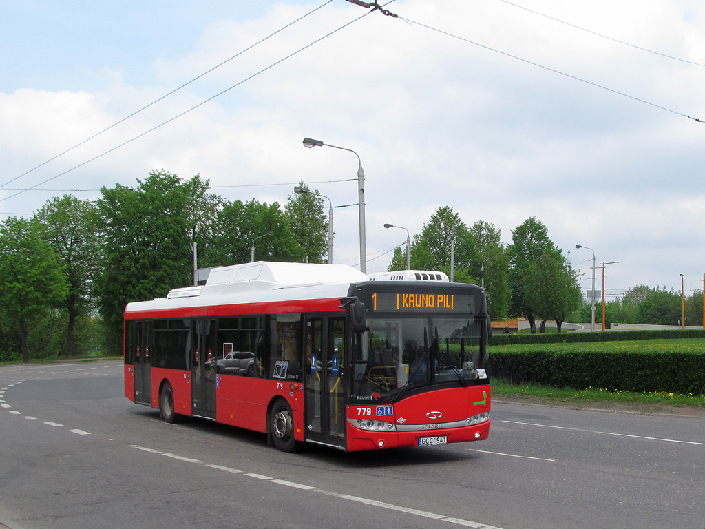 Литва, Solaris Urbino III 12 CNG № 779