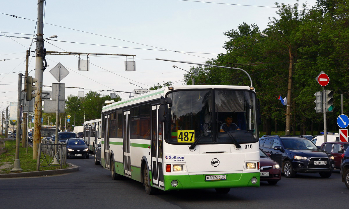 Санкт-Петербург, ЛиАЗ-5256.53 № 010