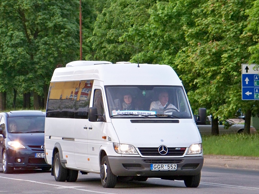 Литва, Mercedes-Benz Sprinter W904 413CDI № 016