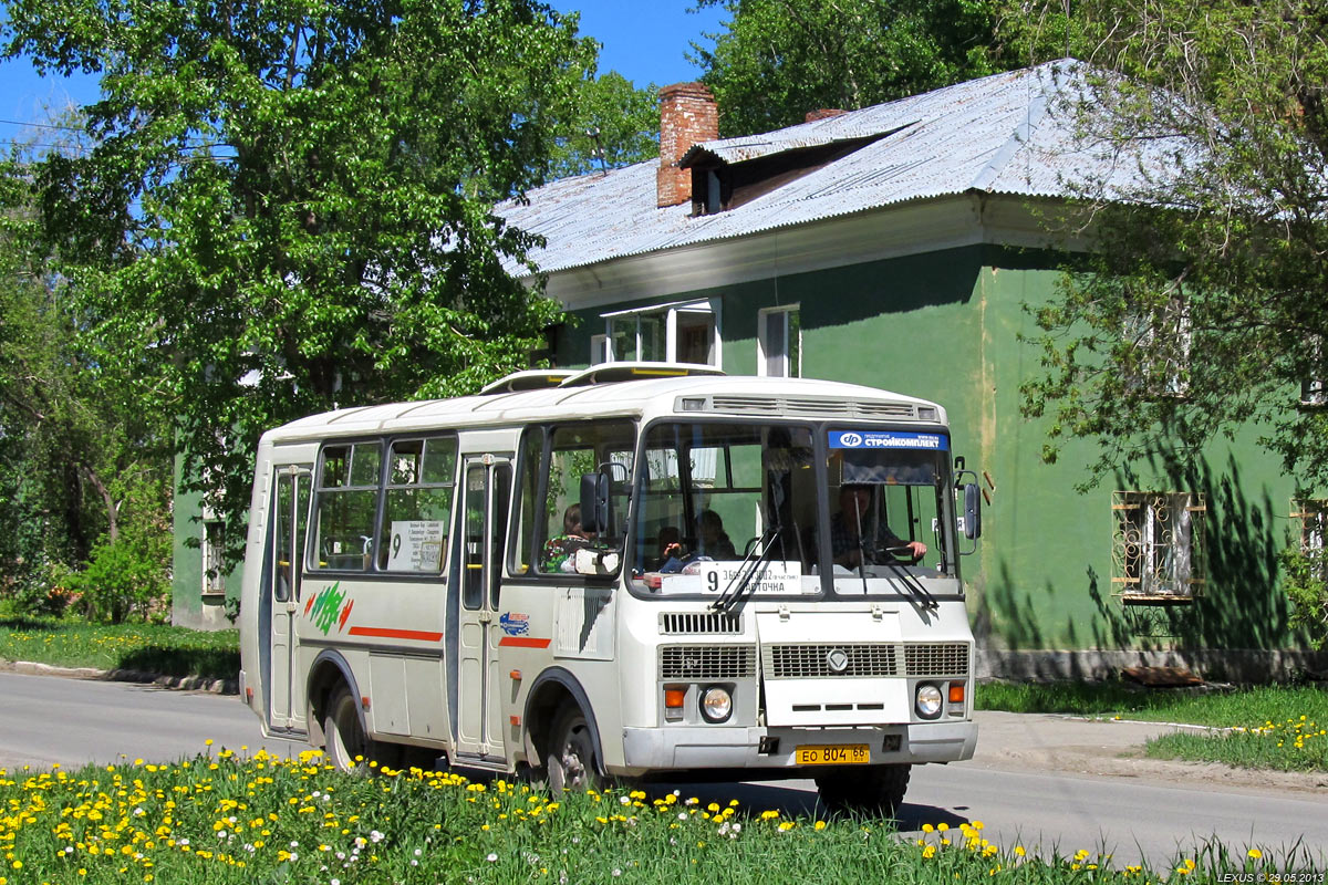 Свердловская область, ПАЗ-32054 № ЕО 804 66