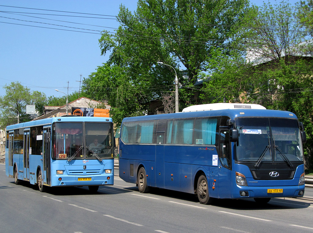 Самарская область, НефАЗ-5299-20-33 № 147; Самарская область, Hyundai Universe Space Luxury № ЕВ 173 63; Самарская область — Разные фотографии