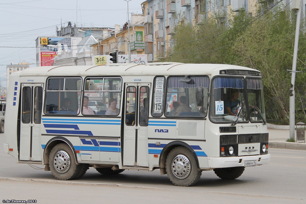 Саха (Якутия), ПАЗ-32054 № Х 666 КН 14