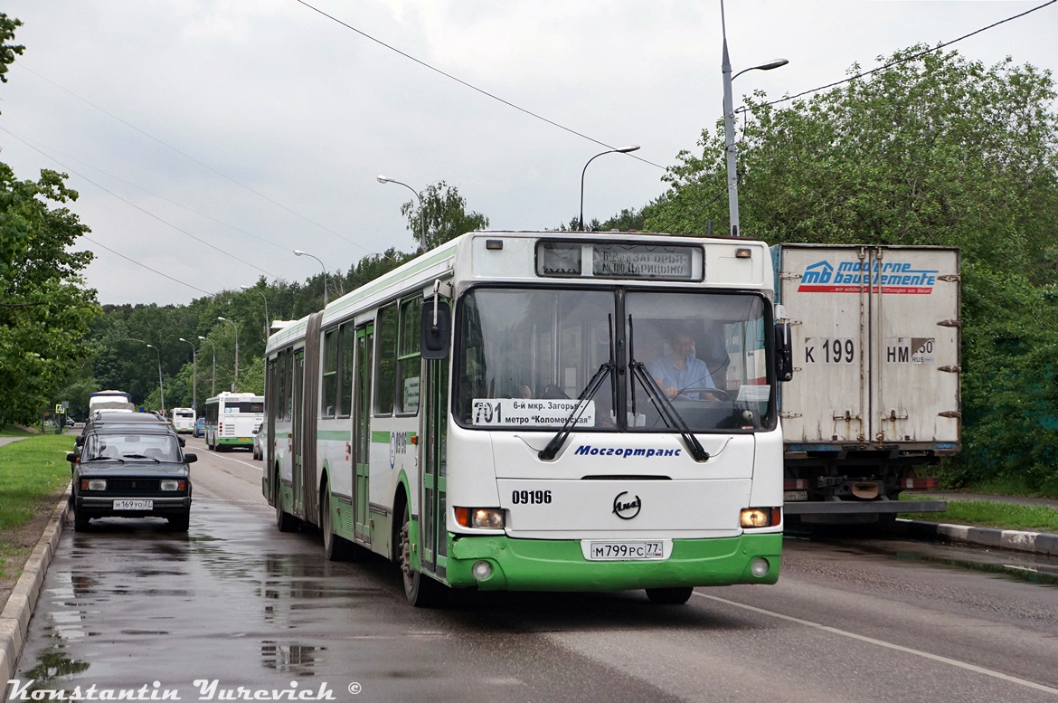 Москва, ЛиАЗ-6212.01 № 09196