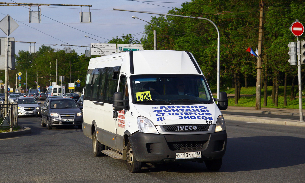 Санкт-Петербург, Нижегородец-2227UT (IVECO Daily) № 013